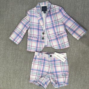 Two piece Janie and Jack little boy outfit